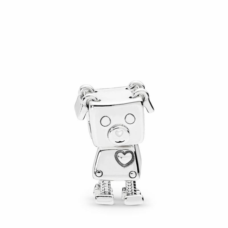 Pandora Bobby Bot Charm Silver Egypt GO8146075